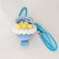 💐 Un Mini Jardin à Porter | Porte-clés Fleuri en Crochet 🔑【Promo -50%】
