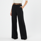 👯‍♀️ Allonger & Affiner | Pantalon Évasé Taille Haute | Silhouette Stylisée Instantanée 💫【Soldes -60%】