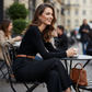 👯‍♀️ Allonger & Affiner | Pantalon Évasé Taille Haute | Silhouette Stylisée Instantanée 💫【Soldes -60%】