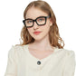 💎 Vintage & Moderne | Lunettes Anti-Lumière Bleue (Monture Carrée) | Confort Toute la Journée ✨【Promo -50%】