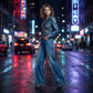 🎇 Indispensable 2026 | Jean Scintillant Bootcut | Éclat pour Fêtes à Clips 👖【Prix Lancement】