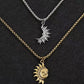 🌞🌙 Contraste Éternel | Pendentif Collier Ensemble Soleil & Lune | Port Quotidien Significatif ✨🔥【-50%】
