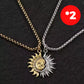 🌞🌙 Contraste Éternel | Pendentif Collier Ensemble Soleil & Lune | Port Quotidien Significatif ✨🔥【-50%】