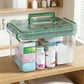 ✈️ Kit de Voyage Indispensable | Organisateur de Médicaments Compact 2 Étages 🧰【-50% Aujourd‘hui】