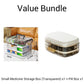 ✈️ Kit de Voyage Indispensable | Organisateur de Médicaments Compact 2 Étages 🧰【-50% Aujourd‘hui】
