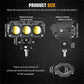💡 Éclairage Puissant Route | Phares LED Additionnels pour Moto ⚡【Promo -50%】
