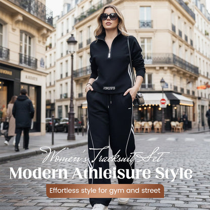 💃🚀 Le Best-Seller 2026 | Survêtement Femme à Demi-Zip | Confort Intemporel ✨【-60%】