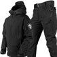 🔥 Chaleur Extreme en Montagne | Veste Softshell Rembourrée Épaisse ❄️【Soldes -60%】