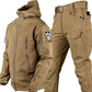 🔥 Chaleur Extreme en Montagne | Veste Softshell Rembourrée Épaisse ❄️【Soldes -60%】