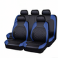 🚗💺 -50% ! 🏅Lot de 9 Housses de Siège Auto – Cuir Synthétique, Compatible Airbag & Ajustement Universel.