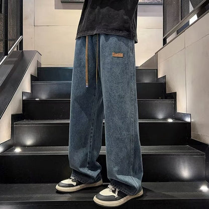 🕺 Style Détendu Urbain | Pantalon Denim Large Homme | Look Street Facile 💎【-60%】