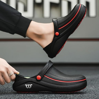 👟 Confort Nuage au Travail | Chaussures de Sécurité Imperméables | Semelle Accueil & Anti-Huile ✨【Promo -50%】