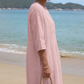 ✨ 2026 Nouveauté | Robe Midi Brodée Décontractée | Chic Quotidien 🌸【2 + Livraison OFFERTE】