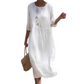 ✨ 2026 Nouveauté | Robe Midi Brodée Décontractée | Chic Quotidien 🌸【2 + Livraison OFFERTE】