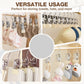 💡 Nouveauté 2026 | Porte-vêtements Invisibles Multi-Pinces | Pour un Balcon Range 👚【-50%】