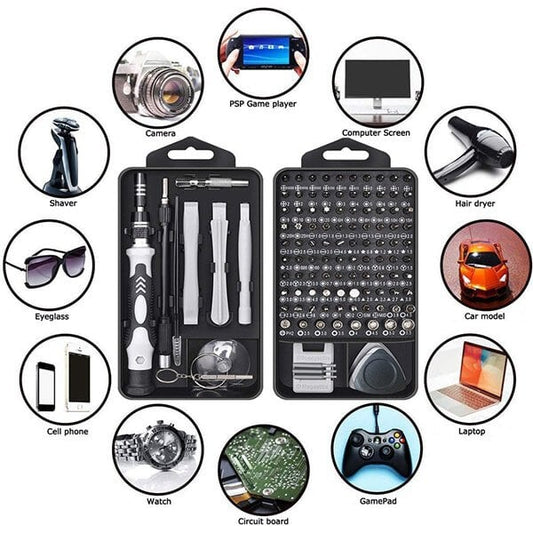🆕⚙️ Nouveau modèle 2026 | Coffret 115-en-1 Tournevis Magnétiques | Embout Magnétique Professionnel 🧲🔩 【-60%】