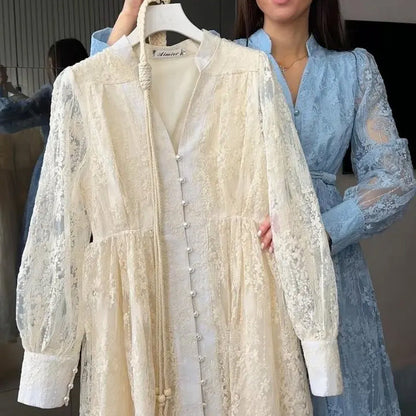 🔥 Meilleure Vente 2026 | Robe Bohème à Manches Bouffantes | Look de Fête 💃📸【Promo -60%】