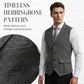 🧶 Élégance Vintage | Gilet Tweed à Chevrons | Coupe Ajustée pour Hommes Modernes 🎩【NOUVEAUTÉ 2026】