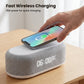 🎶 -50% – Charge, écoute et illumine ! Chargeur sans fil 6-en-1 25W – Haut-parleur intégré et lampe réglable pour chevet 🛌💡 【Vente Flash】