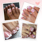 💐50% DE RÉDUCTION ! Ongles Artificiels Femme – Pose Facile en 5 Min 💅✨【Offre Limitée】