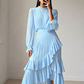 🌸 Légère & Élégante | Robe Midi à Encolure Keyhole | -50% Style 2026 💨