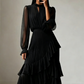 🌸 Légère & Élégante | Robe Midi à Encolure Keyhole | -50% Style 2026 💨