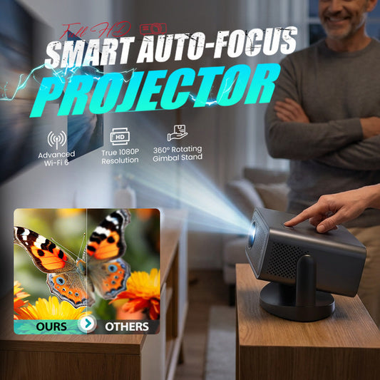 ✨ 60% DE RÉDUCTION ! Vidéoprojecteur Full HD – Netteté Parfaite, Correction Trapézoïdale 🔆📽️【Prix Exceptionnel】