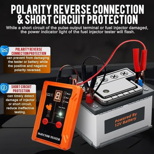 👨‍🔧 Nouveau 2026 : Testeur Pro 4 Modes | Nettoyeur et Diagnostic d'Injecteur 🔧【-60%】