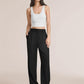 Pantalon large taille haute (2 achetés, livraison gratuite)