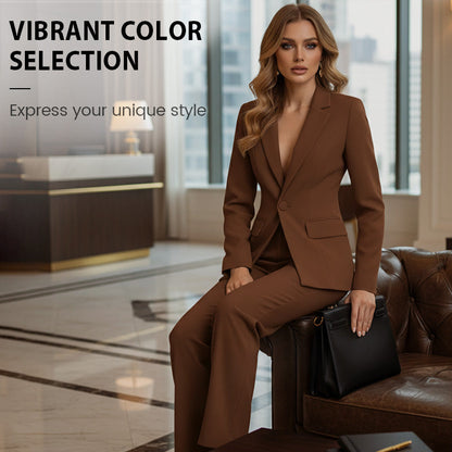 🔥 Tendance 2026 : Le Power Dressing Réinventé | Ensemble Blazer 2 Pièces | Votre Allié Bureau & Quotidien 💼【-50%】