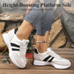 👟 50% DE RÉDUCTION! 🏃‍♀️ Baskets Épaisses Antidérapantes Décontractées pour Femmes – Confort Toute la Journée, Semelle Amortie & Style Polyvalent ✨