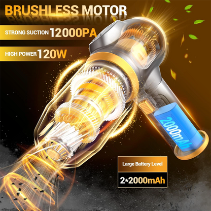 💐50% DE RÉDUCTION ! Mini Aspirateur Portatif Sans Fil – Léger & Prêt à l’Emploi 🚗🏠【Offre Flash】