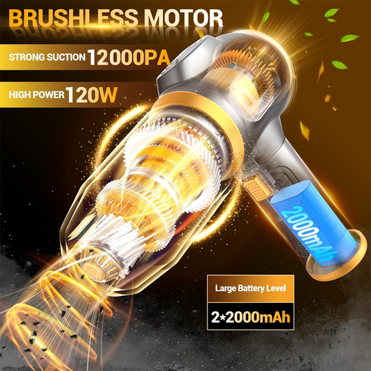 💐50% DE RÉDUCTION ! Mini Aspirateur Portatif Sans Fil – Léger & Prêt à l’Emploi 🚗🏠【Offre Flash】