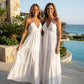 💐60% DE RÉDUCTION ! Robe Maxi Imprimé Été – Col Licou, Coupe Fluide & Style Bohème 🌸✨【Prix Exceptionnel】