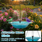 💐60% DE RÉDUCTION ! Accessoire Jardin Décoratif – Bain + Mangeoire 2 en 1 🌸🏡【Offre Limitée】