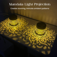 🏆 2 achetés, 1 offert 🎁 Lampe murale solaire Mandala pour extérieur, projecteur de lumière pour clôture de jardin, décoration d'ambiance pour terrasse