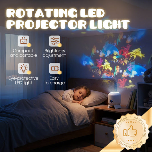 💐60% DE RÉDUCTION ! Projecteur LED Océan – Ambiance Aquatique pour Chambre & Salon 🌌🐟【Offre Limitée】