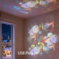 💐60% DE RÉDUCTION ! Projecteur LED Océan – Ambiance Aquatique pour Chambre & Salon 🌌🐟【Offre Limitée】