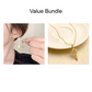 💎 60% DE RÉDUCTION ! 💎 Ensemble Collier et Boucles d'Oreilles Croix Étoilée – Zircons Brillants & Hypoallergénique (Or/Argent) 🌟