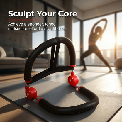 💪🏠 Appareil multifonction pour abdominaux et sit-ups – Rebond assisté, mousse épaisse et entraînement à domicile