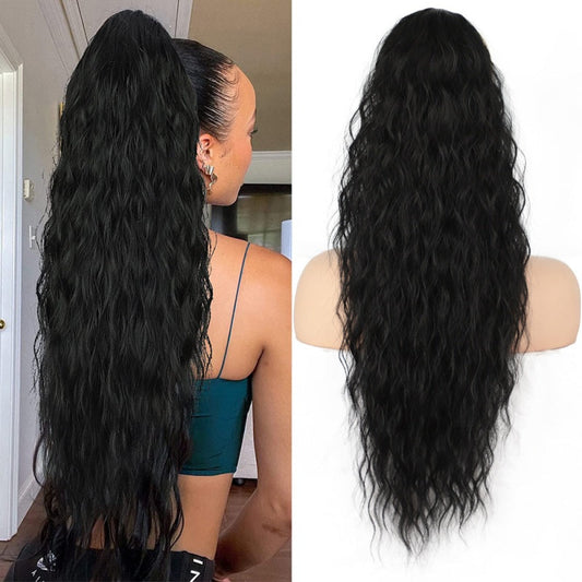 💐50% DE RÉDUCTION ! Queue-de-Cheval Bouclée à Clip – Look Instantané en 5 Minutes ⚡🌸【Offre LIMITÉE】