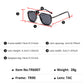 💐50% DE RÉDUCTION ! Lunettes Polarizadas Carrées – Vision Claire, Anti-Éblouissement ☀️😎【Prix Spécial】