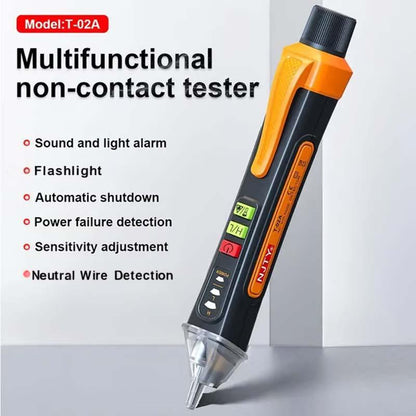 ⚡🛡️ -60% ! 🔍Testeur de Tension Sans Contact – Double Alerte, Sensibilité Réglable & Sécurité Totale.