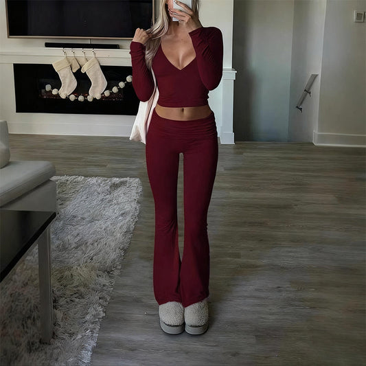 💐50% DE RÉDUCTION ! Ensemble 2 pièces femme – Polyvalent, idéal pour toutes occasions 🌸🌿【Prix Exceptionnel】