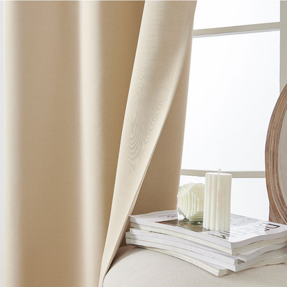 🏡🛒 -50% ! 🌙Rideaux Décoratifs Élégants – Toile Occultante, Œillets Métalliques & Isolation Thermique.
