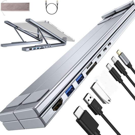 💐60% DE RÉDUCTION ! Hub USB-C Multifonction – HDMI 4K, Ports Multiples & Compact 📀🔌【Offre Exclusive】