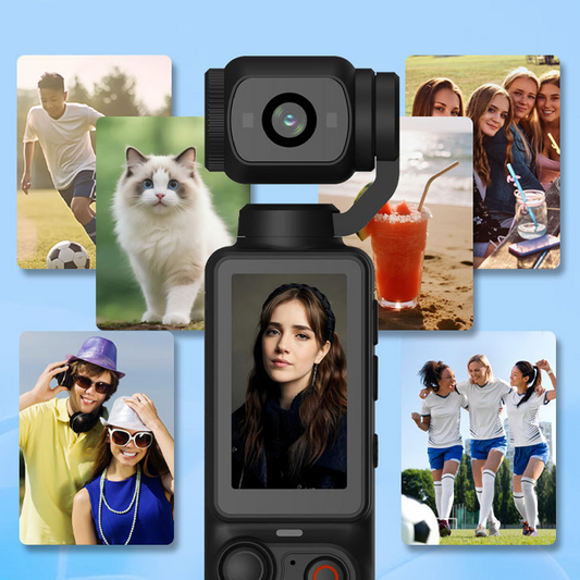 💐50% DE RÉDUCTION ! Caméra de Poche avec Écran – Cadrez Vos Selfies en Un Clin d’Œil 📱👆【Offre Flash】