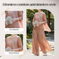 💎 -50% SUR L'ENSEMBLE 2 PIÈCES VINTAGE ! 💎 Brodé Coton-Lin Respirant, Élégant & Confortable pour la Maison et les Sorties