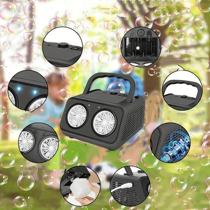 💐60% DE RÉDUCTION ! Machine à Bulles Portative – Idéale pour Anniversaires & Jardins 🎈🌿【Promo Exclusive】