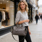 💐50% DE RÉDUCTION ! Sac à Main Femme Grande Capacité – Trousse Souple pour Bureau & Voyage 👜📚【Prix Mini】